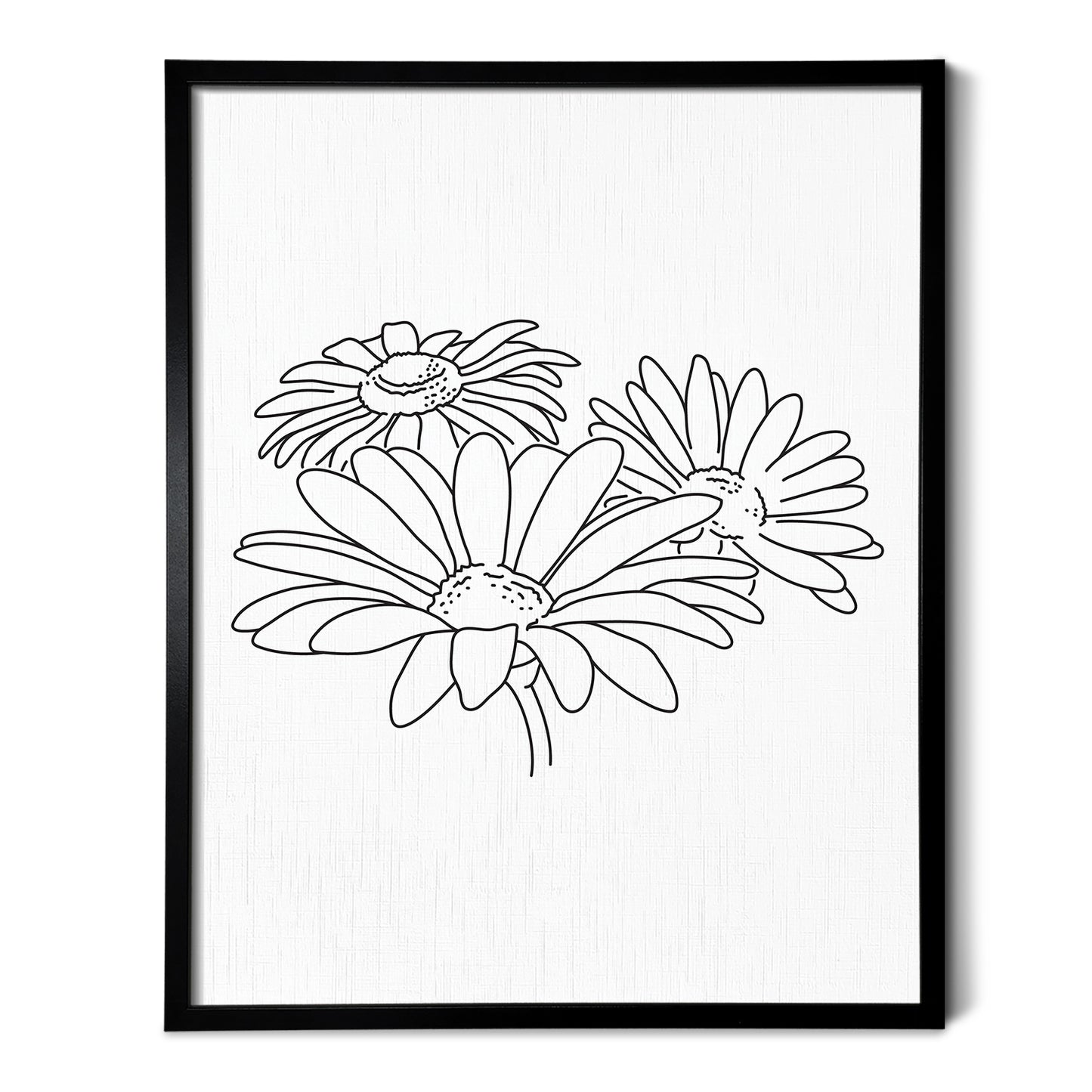 Daisy Flower Art Print