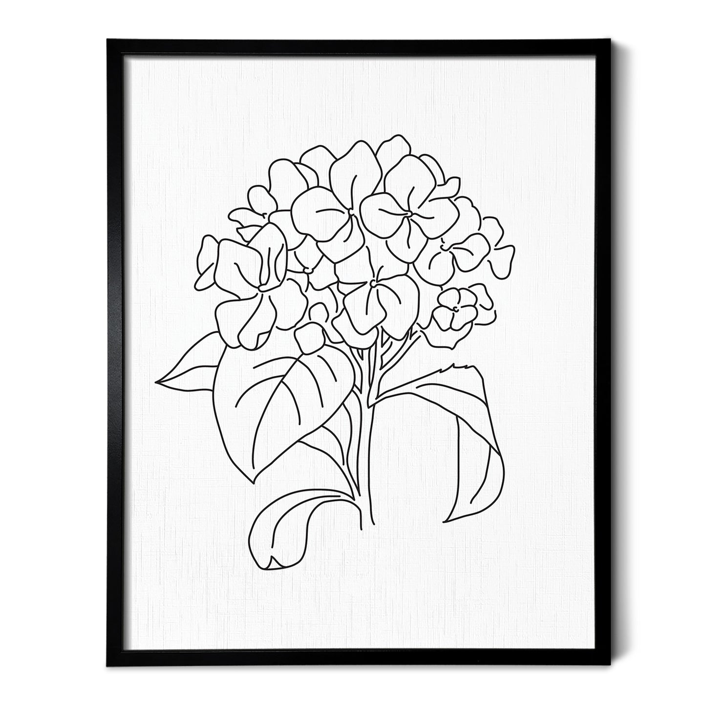 Hydrangea Flower Art Print