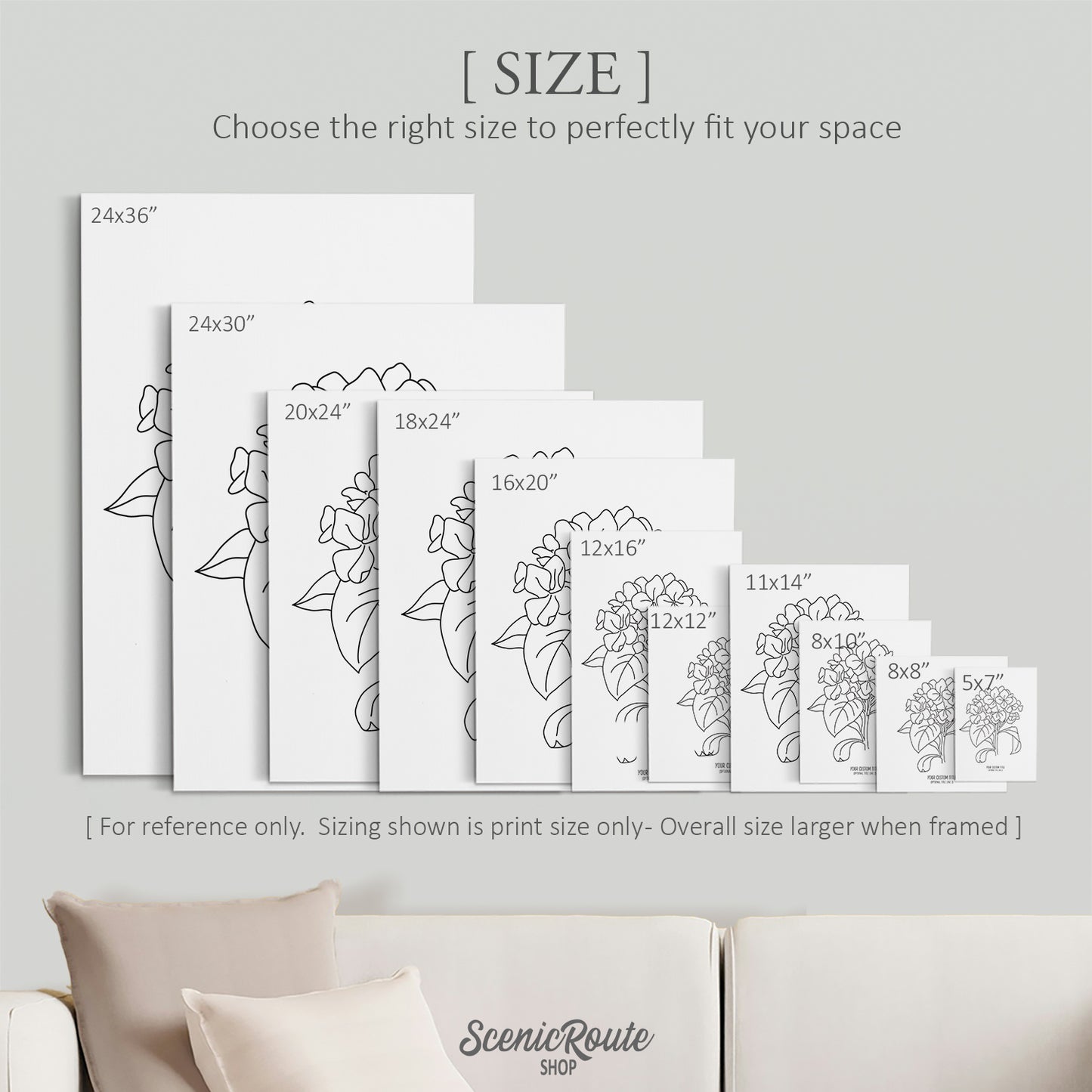 Hydrangea Flower Art Print