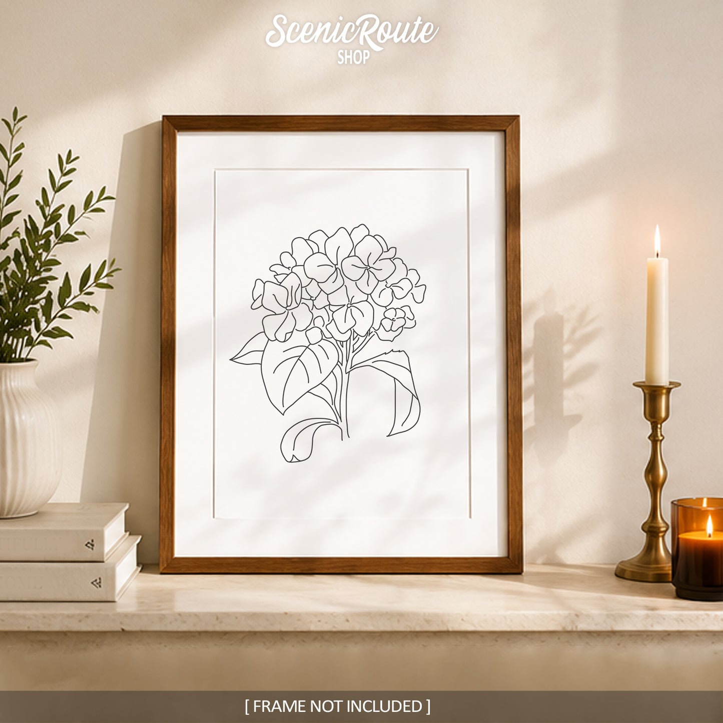 Hydrangea Flower Art Print