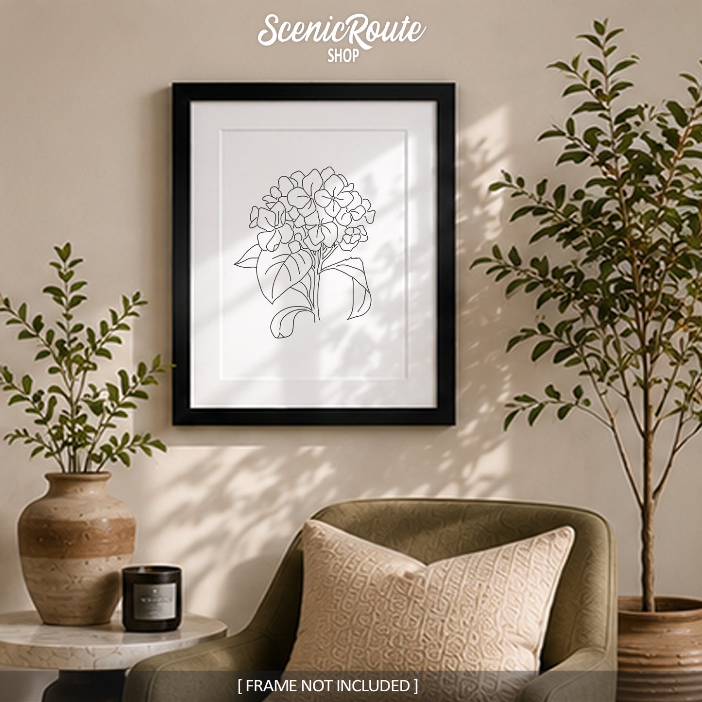 Hydrangea Flower Art Print