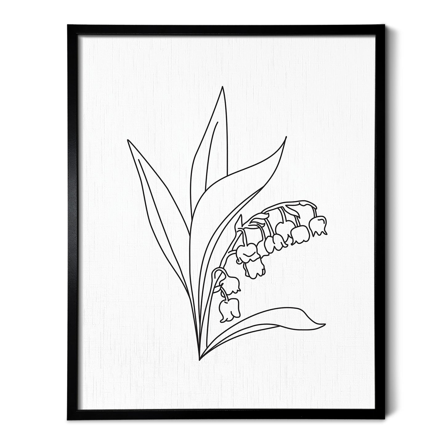 Lily of the Valley Flower Art Print