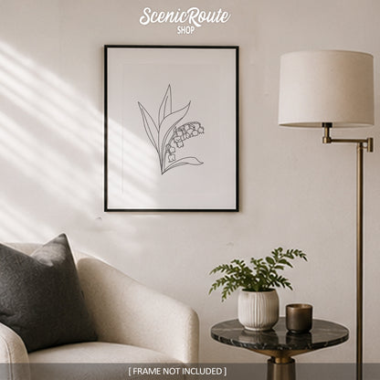 Lily of the Valley Flower Art Print