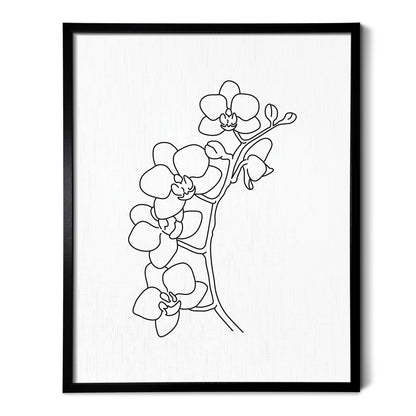 Orchid Flower Art Print