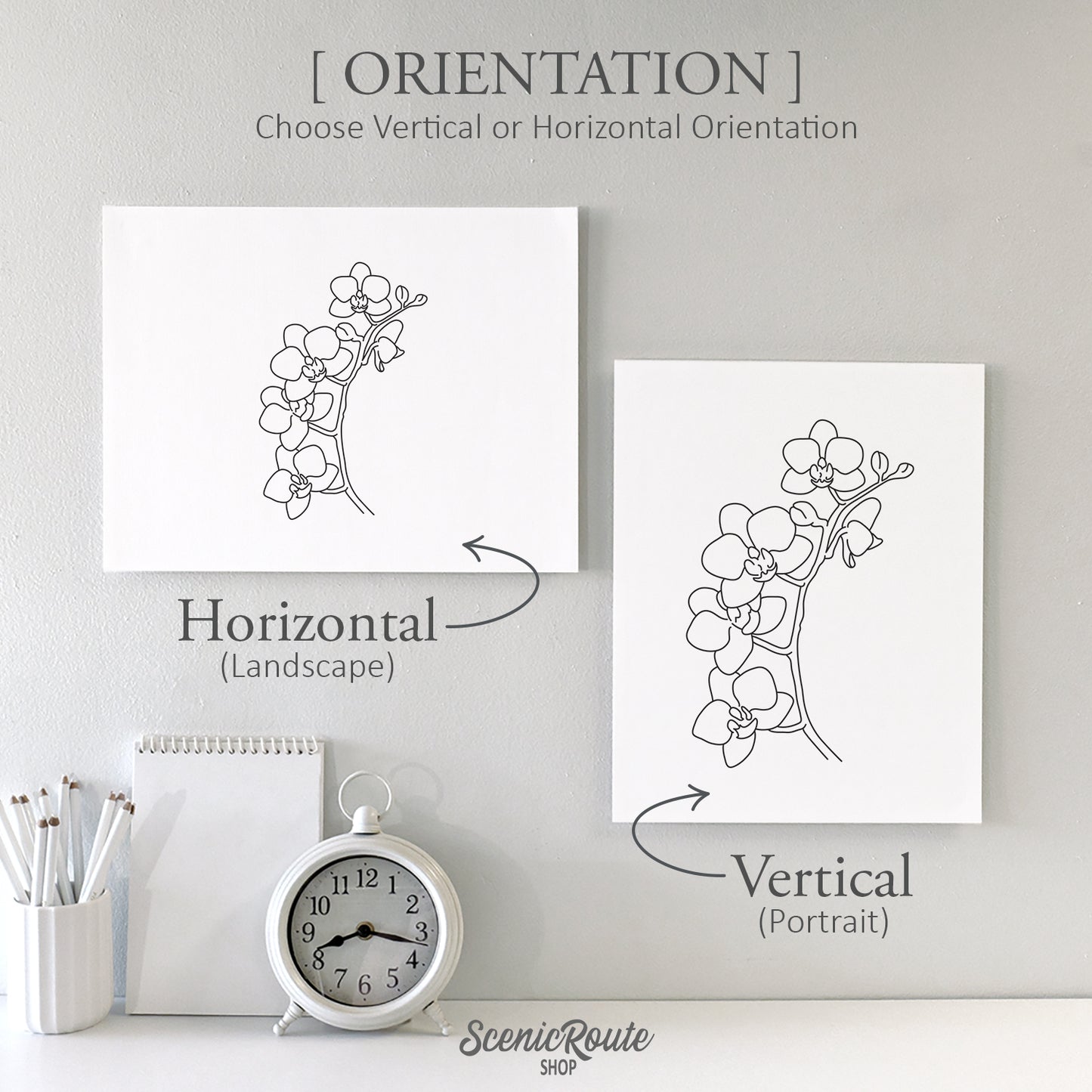 Orchid Flower Art Print