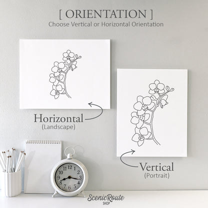 Orchid Flower Art Print