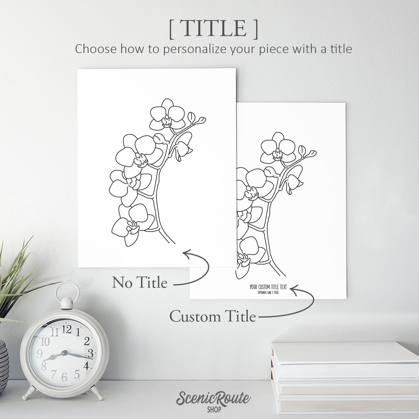 Orchid Flower Art Print