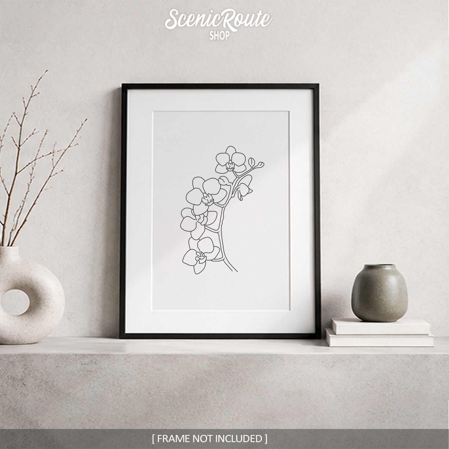 Orchid Flower Art Print