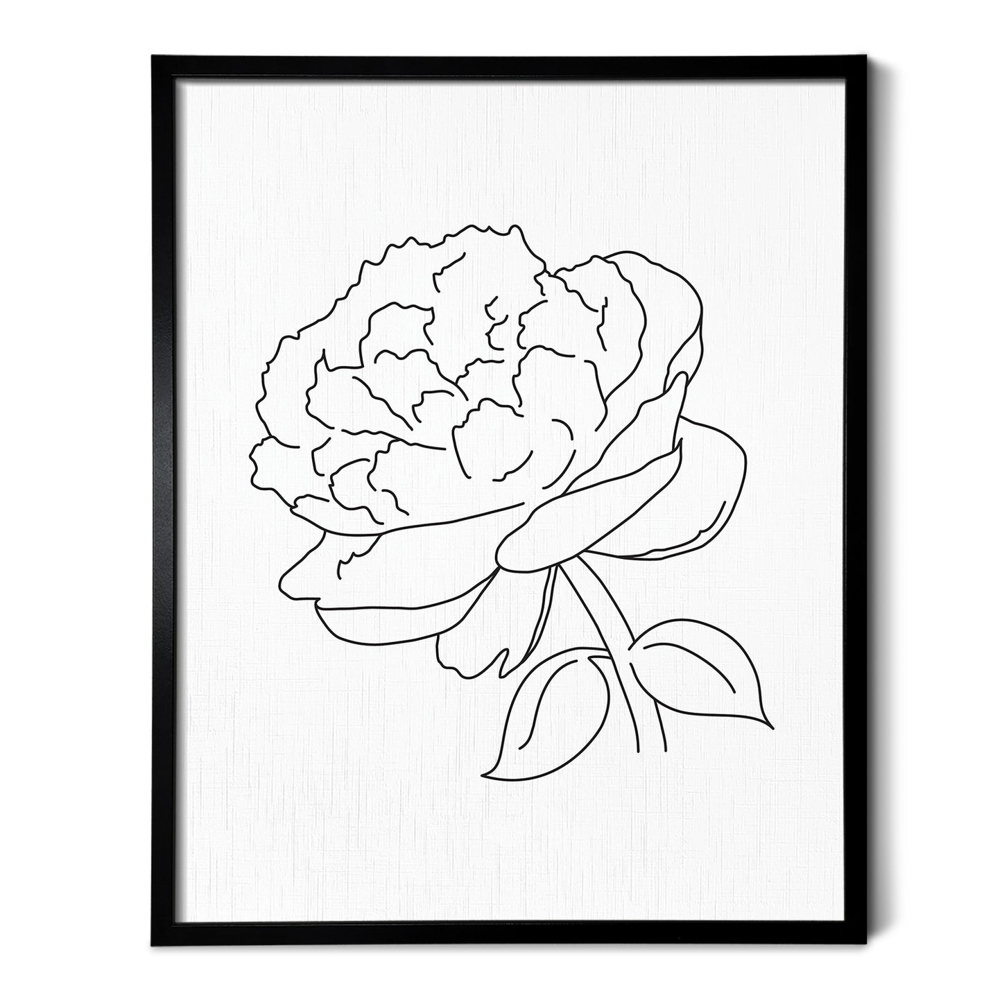Peony Flower Art Print