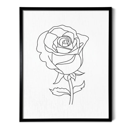 Rose Flower Art Print