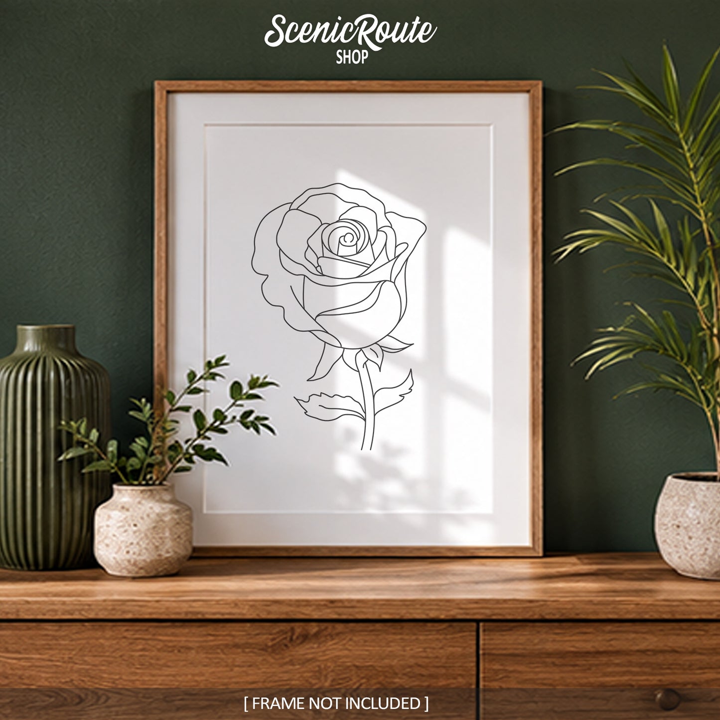 Rose Flower Art Print