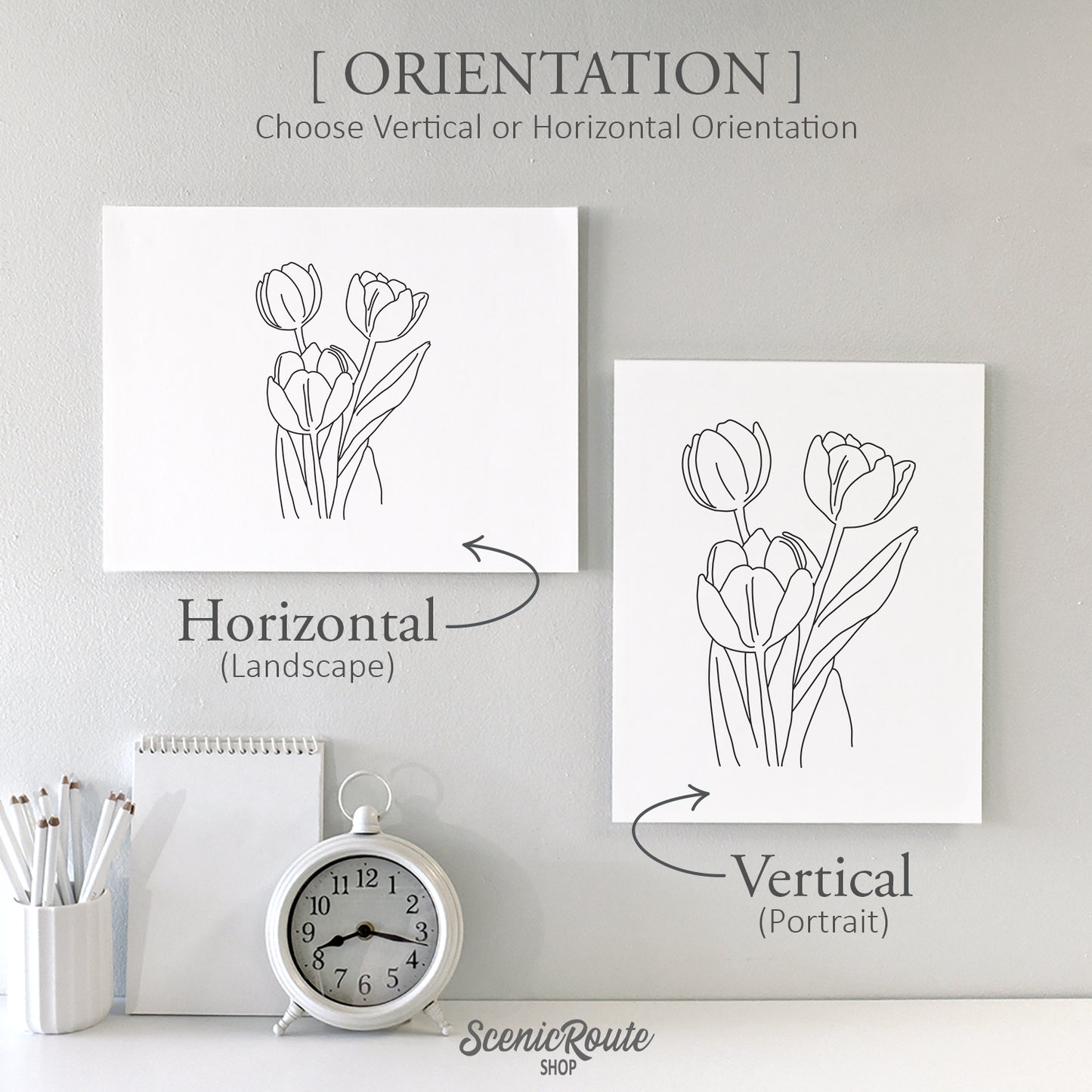 Tulip Flower Art Print