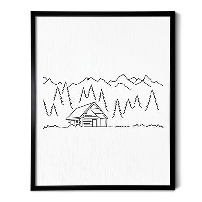 Cabin Art Print