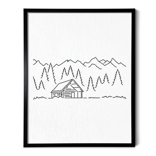 Cabin Art Print