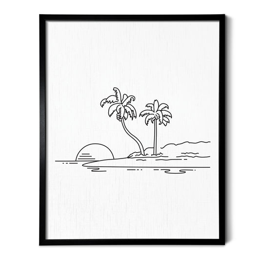 Island Art Print