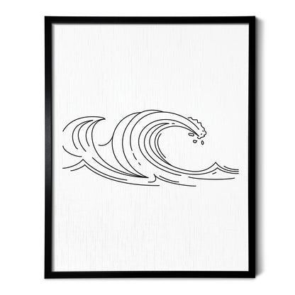 Waves Art Print