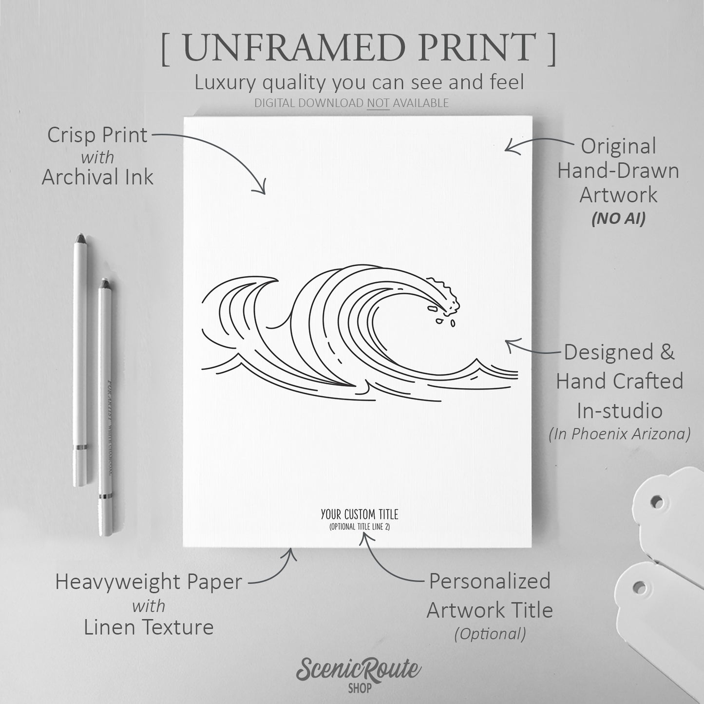 Waves Art Print