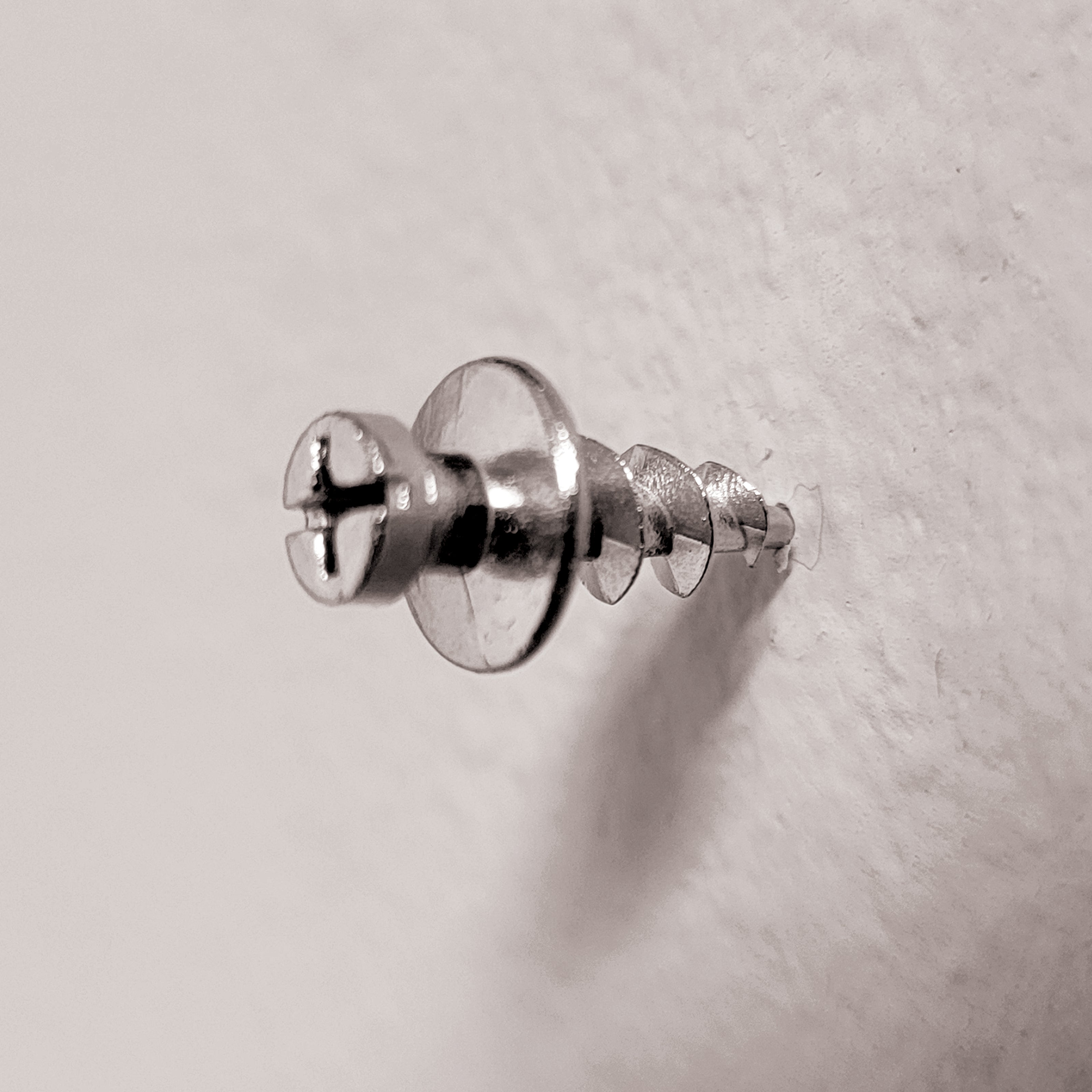 a self-drilling screw for hanging pictures