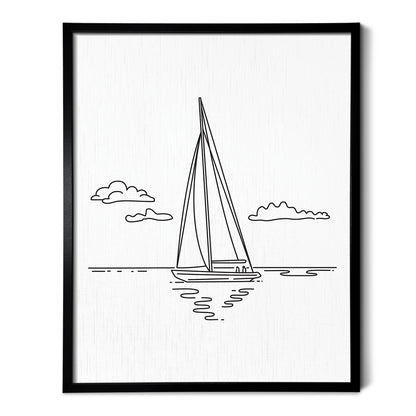 Sailing Art Print