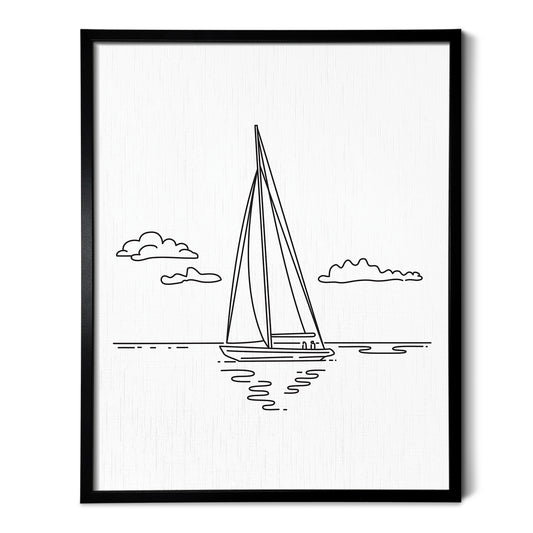Sailing Art Print