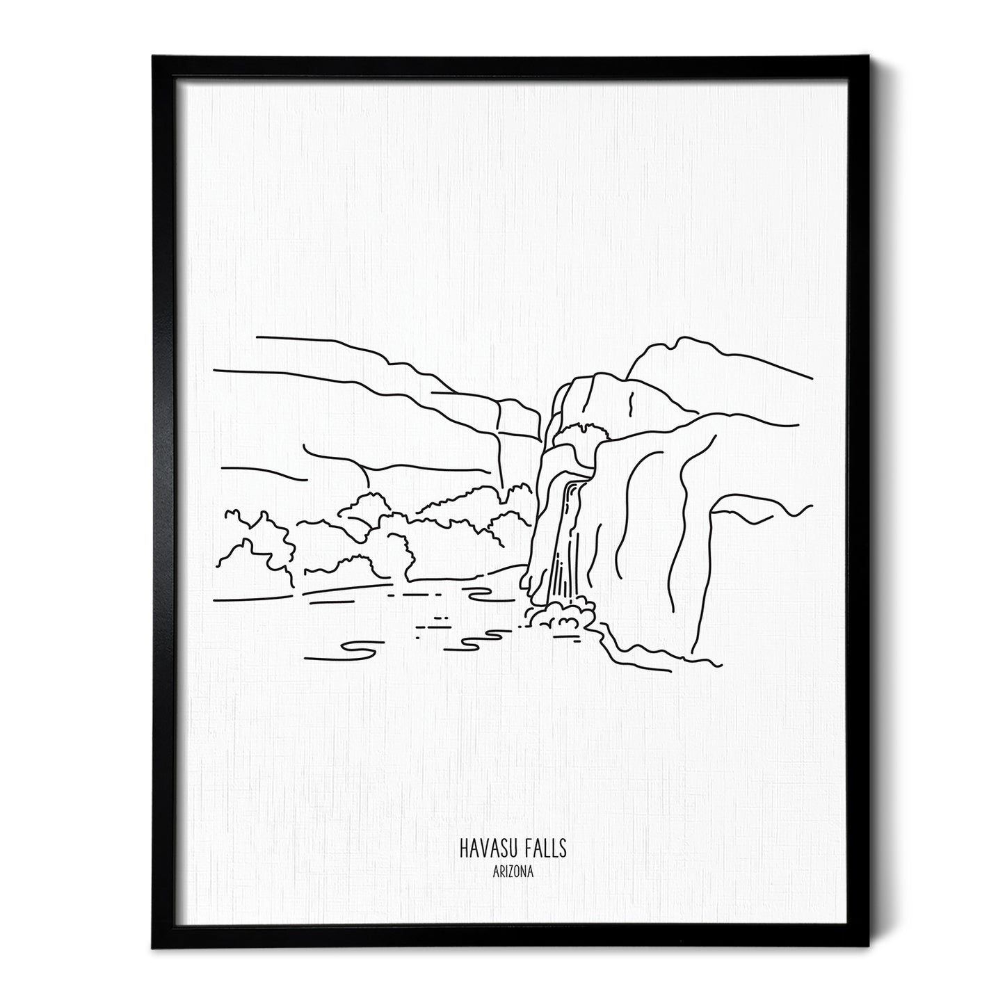 Arizona Havasu Falls Art Print