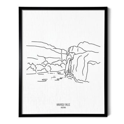 Arizona Havasu Falls Art Print
