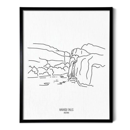 Arizona Havasu Falls Art Print