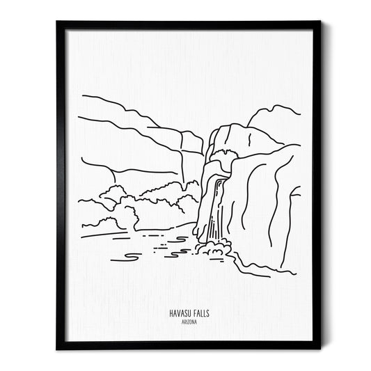 Arizona Havasu Falls Art Print
