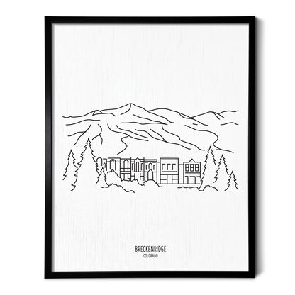 Colorado Breckenridge Art Print