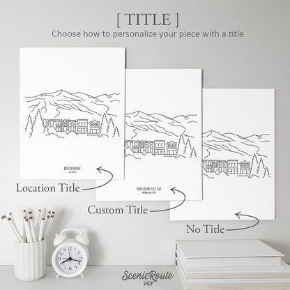 Colorado Breckenridge Art Print