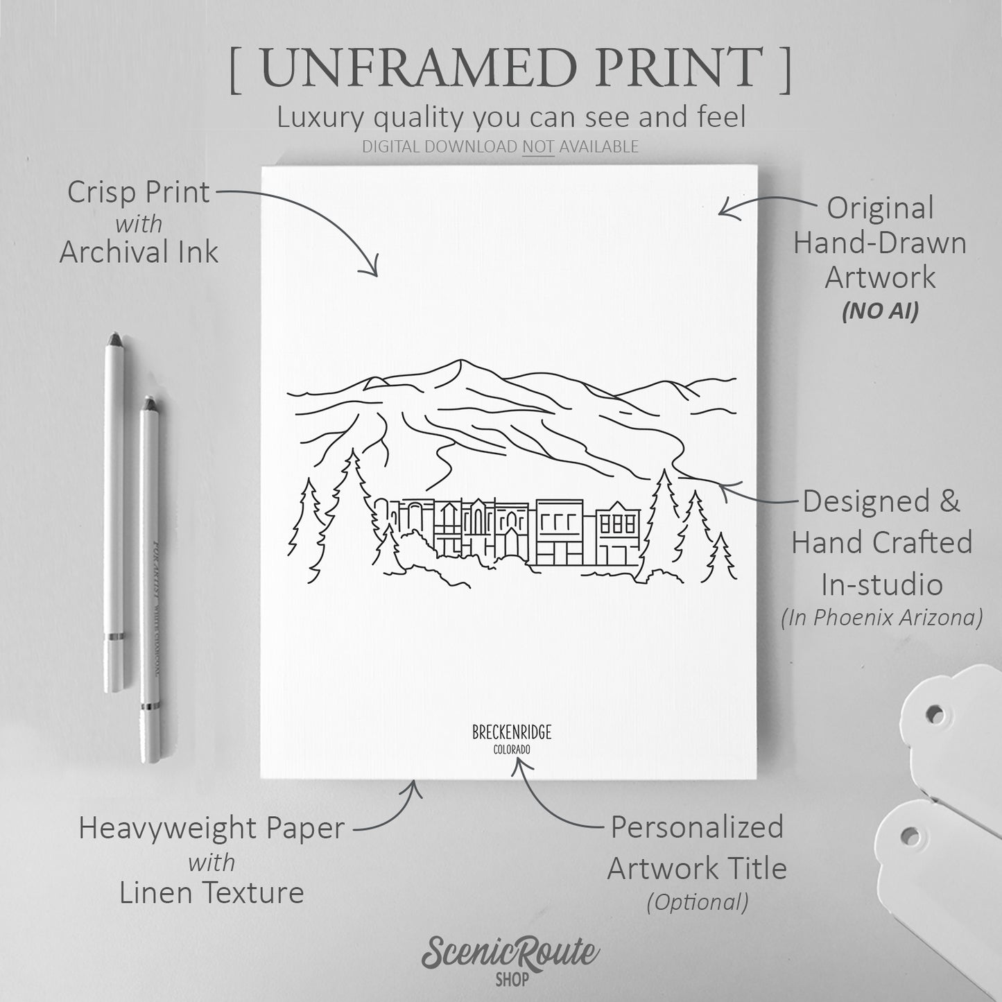 Colorado Breckenridge Art Print