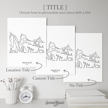 Colorado Garden of the Gods Art Print