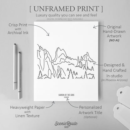 Colorado Garden of the Gods Art Print