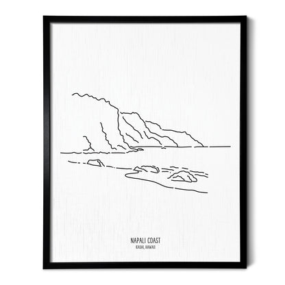Hawaii NaPali Coast Art Print