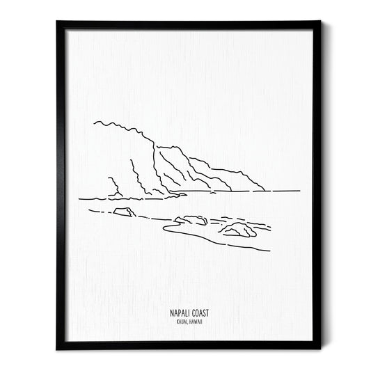 Hawaii NaPali Coast Art Print