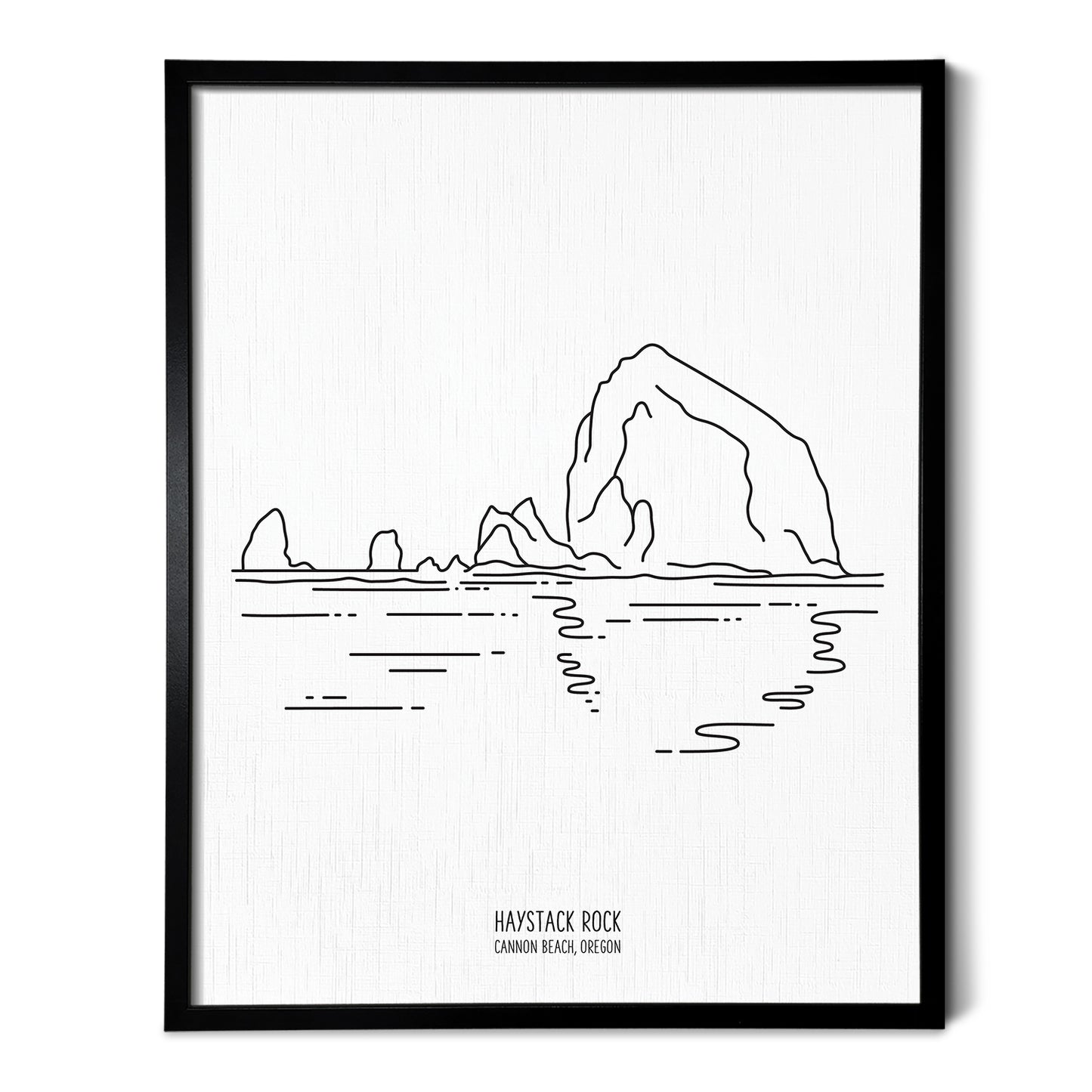 Oregon Haystack Rock Art Print