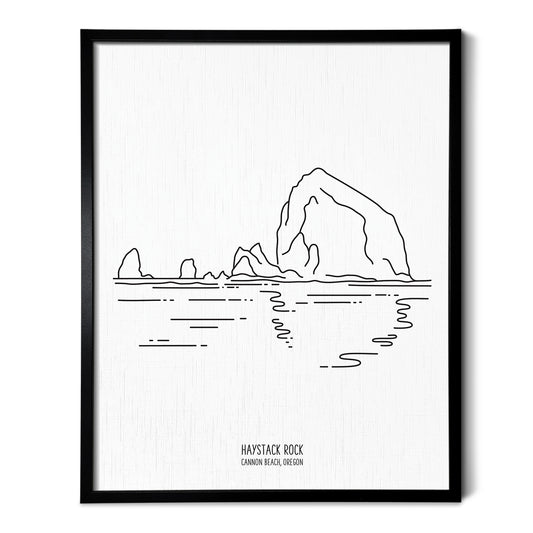 Oregon Haystack Rock Art Print