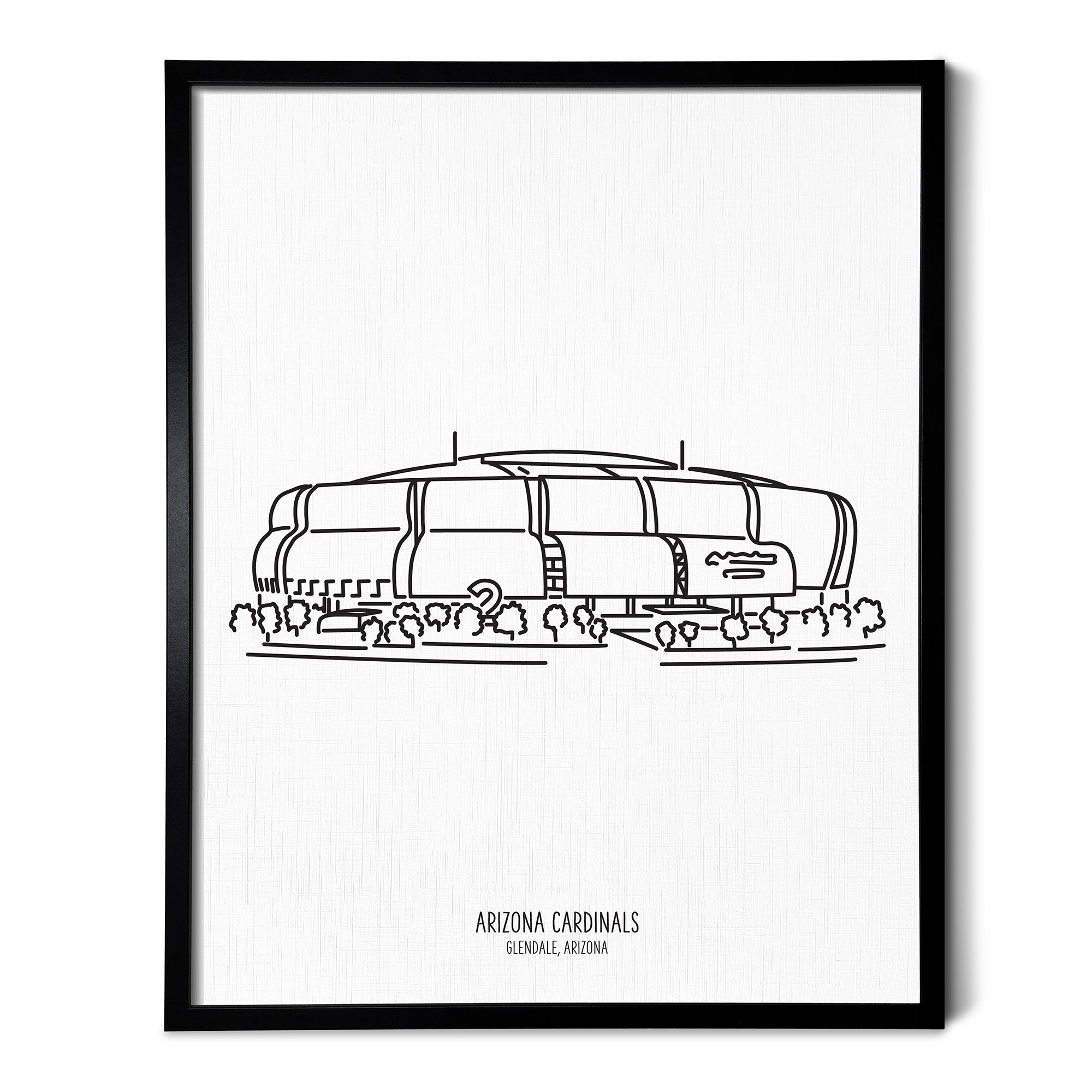 Arizona Cardinals Stadium Art Print Scenic Route Shop arizona-cardinals-stadium-art-print-scenic-route-shop