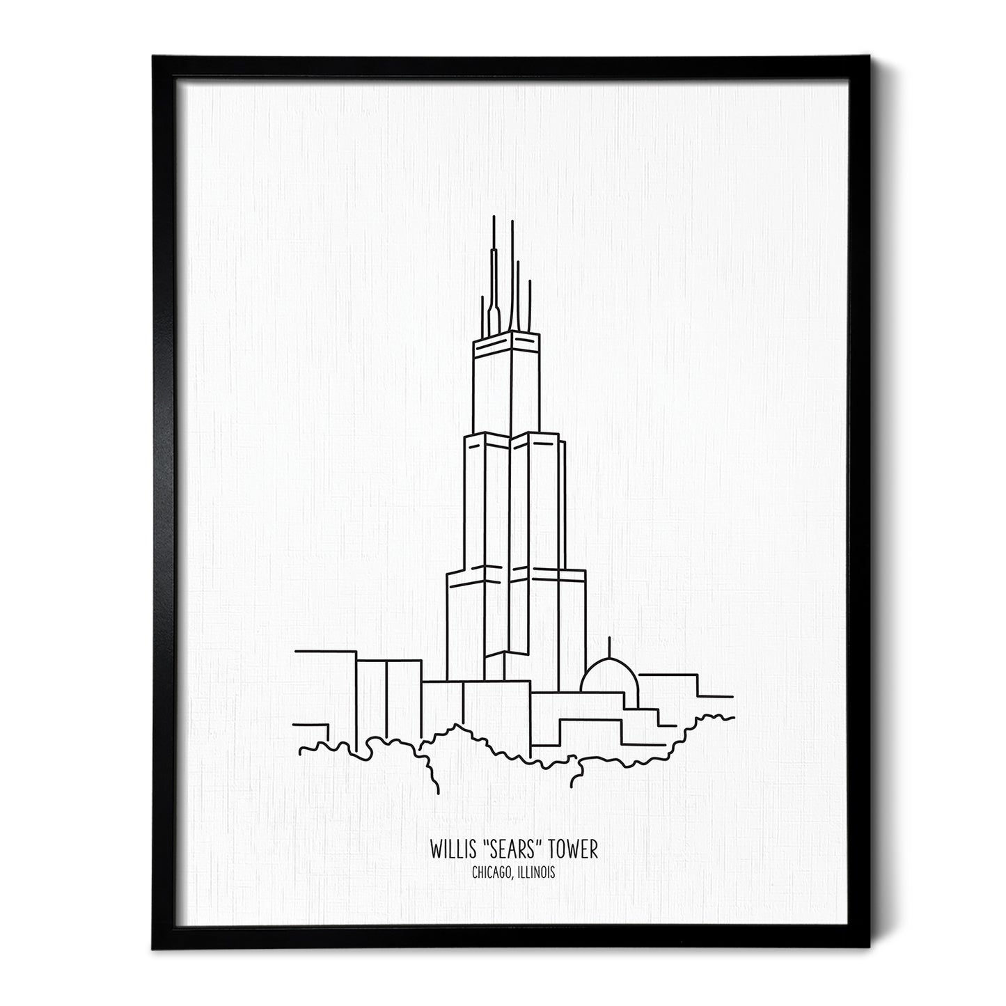 Chicago Willis "Sears" Tower Art Print