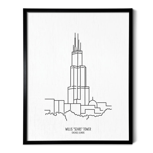 Chicago Willis "Sears" Tower Art Print