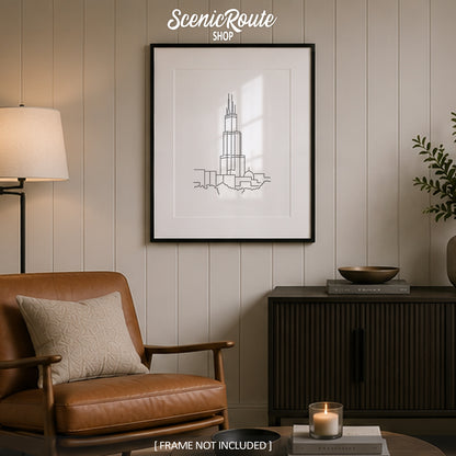 Chicago Willis "Sears" Tower Art Print