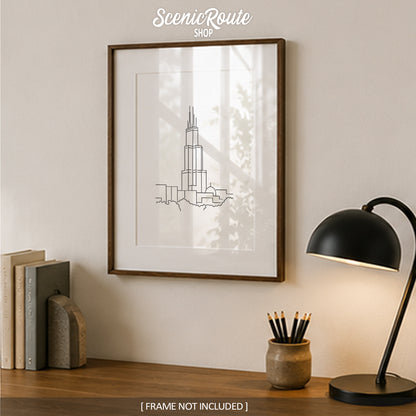 Chicago Willis "Sears" Tower Art Print