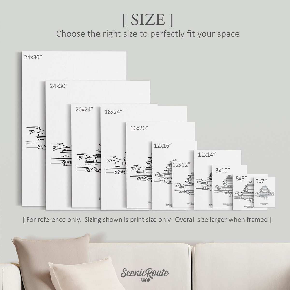 Indianapolis Speedway Pagoda Art Print