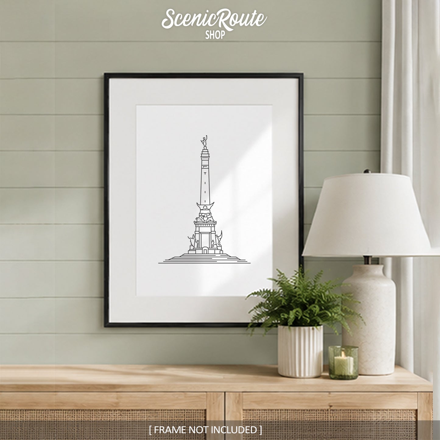 Indianapolis Soldiers & Sailors Monument Art Print