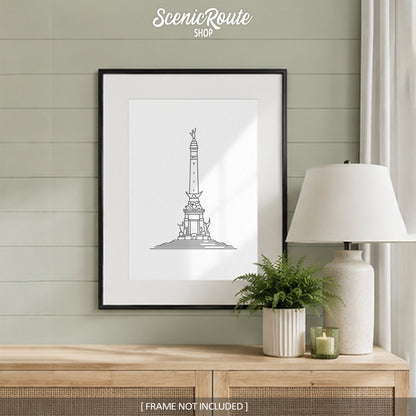 Indianapolis Soldiers & Sailors Monument Art Print
