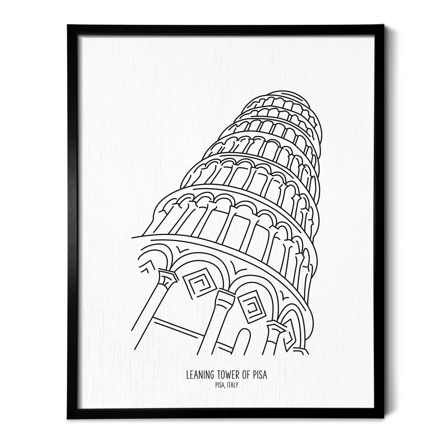 Italy Leaning Tower of Pisa Art Print
