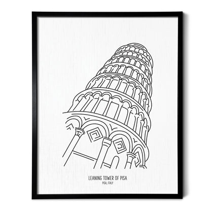 Italy Leaning Tower of Pisa Art Print