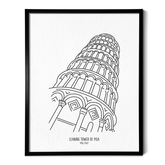 Italy Leaning Tower of Pisa Art Print