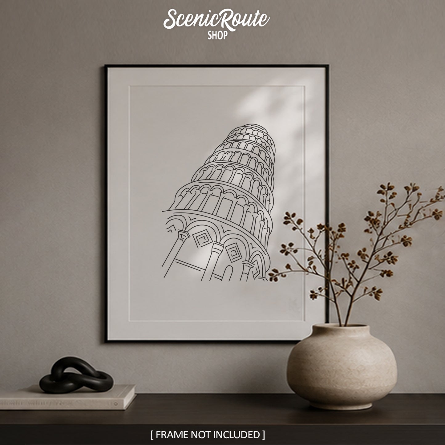 Italy Leaning Tower of Pisa Art Print