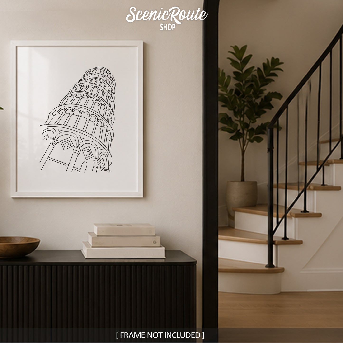 Italy Leaning Tower of Pisa Art Print